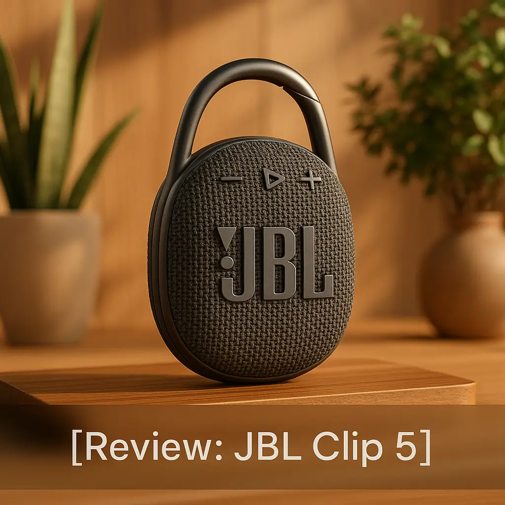 JBL Clip 5: som potente em qualquer lugar