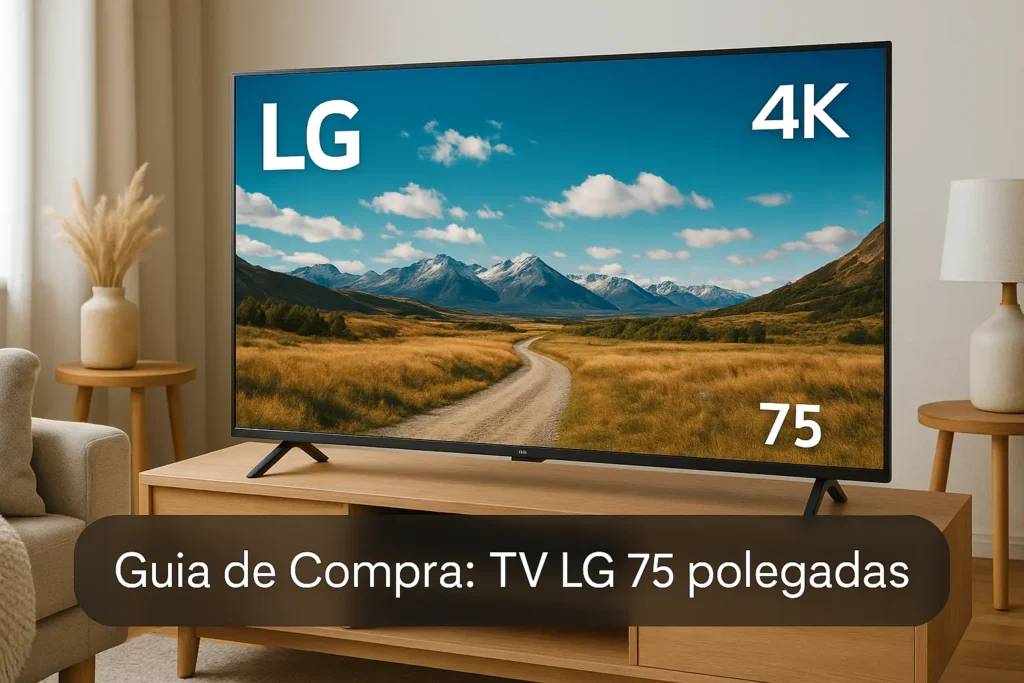 Guia de Compra: 5 Melhores TV LG 75 polegadas para 2025