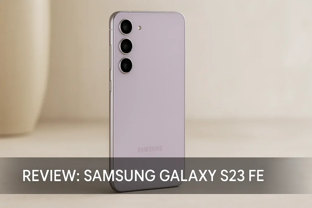 Galaxy S23 FE: desempenho e câmeras de elite