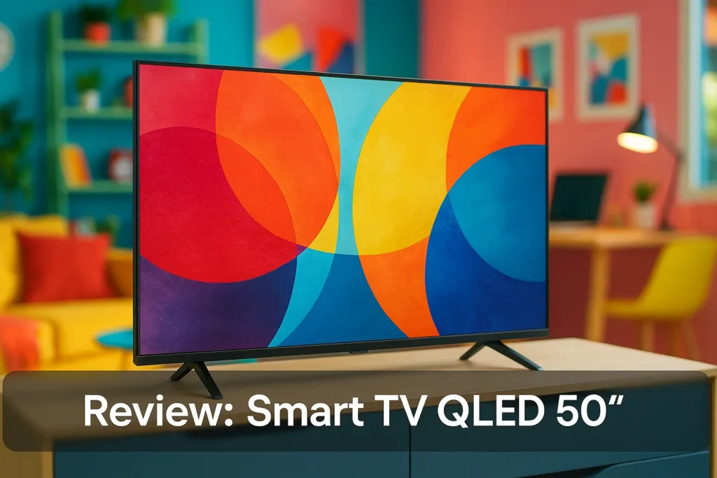 Smart TV QLED 4K 50Q60D: análise completa e sem filtros