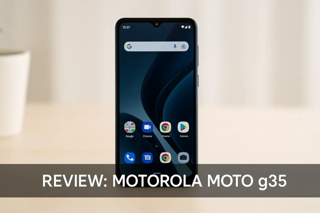Moto g35 5G: desempenho real