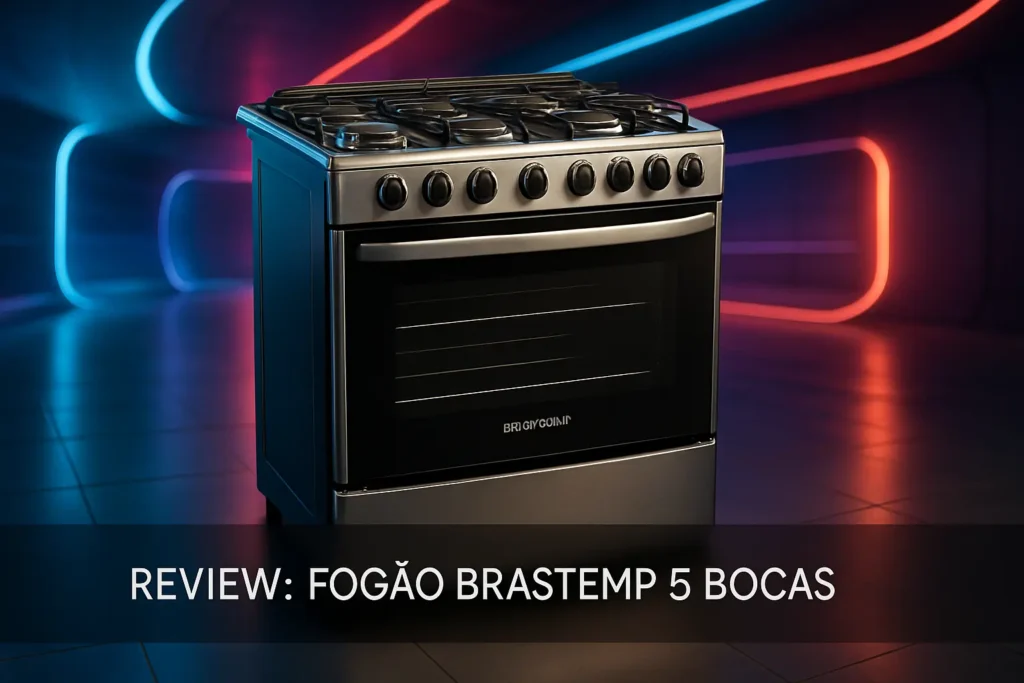 Fogão Brastemp 5 bocas: desempenho real