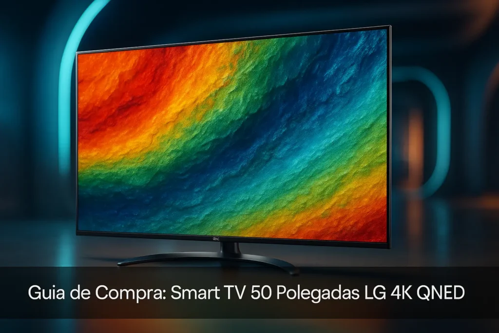 5 Melhores Smart TVs 50 Polegadas LG 4K QNED