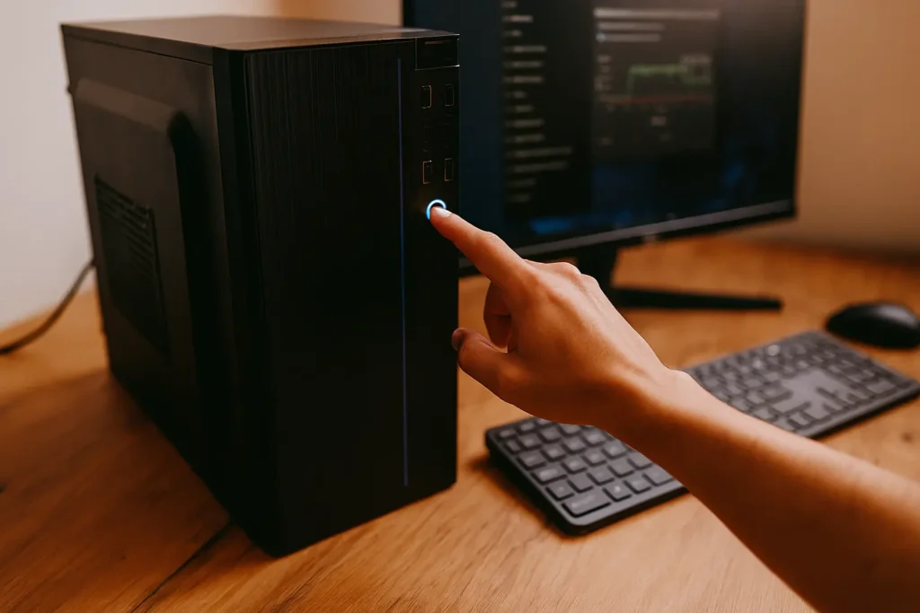 Foto real Computador Intel Core i5