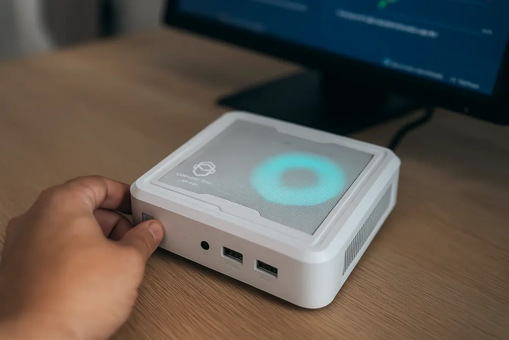 Foto real GenMachine Mini PC
