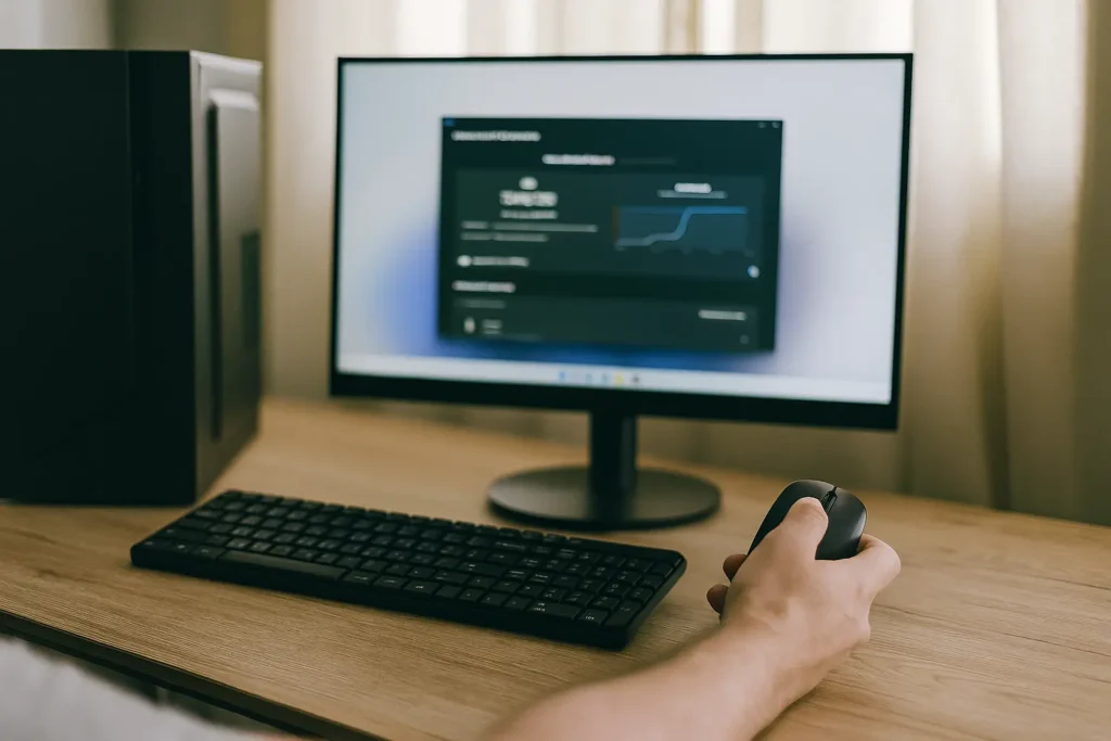 Foto real PC Home Office