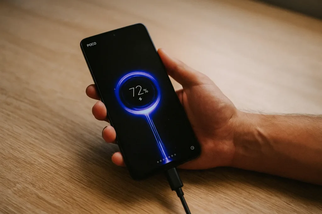 Foto real Smartphone POCO X6 Pro