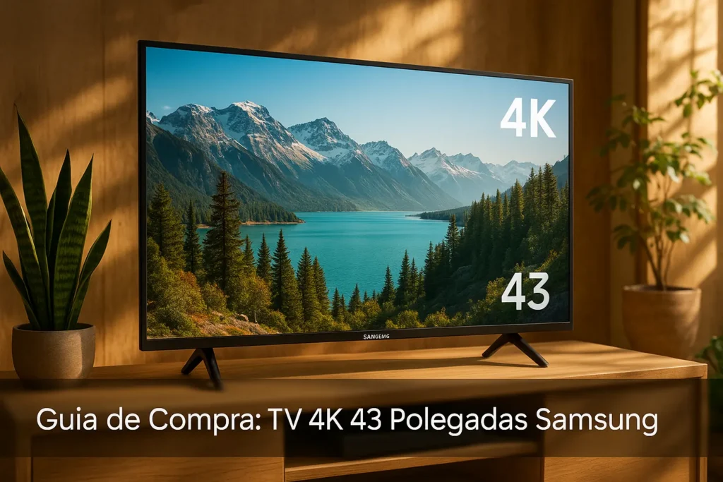 5 Melhores TV 4K 43 Polegadas Samsung em 2025