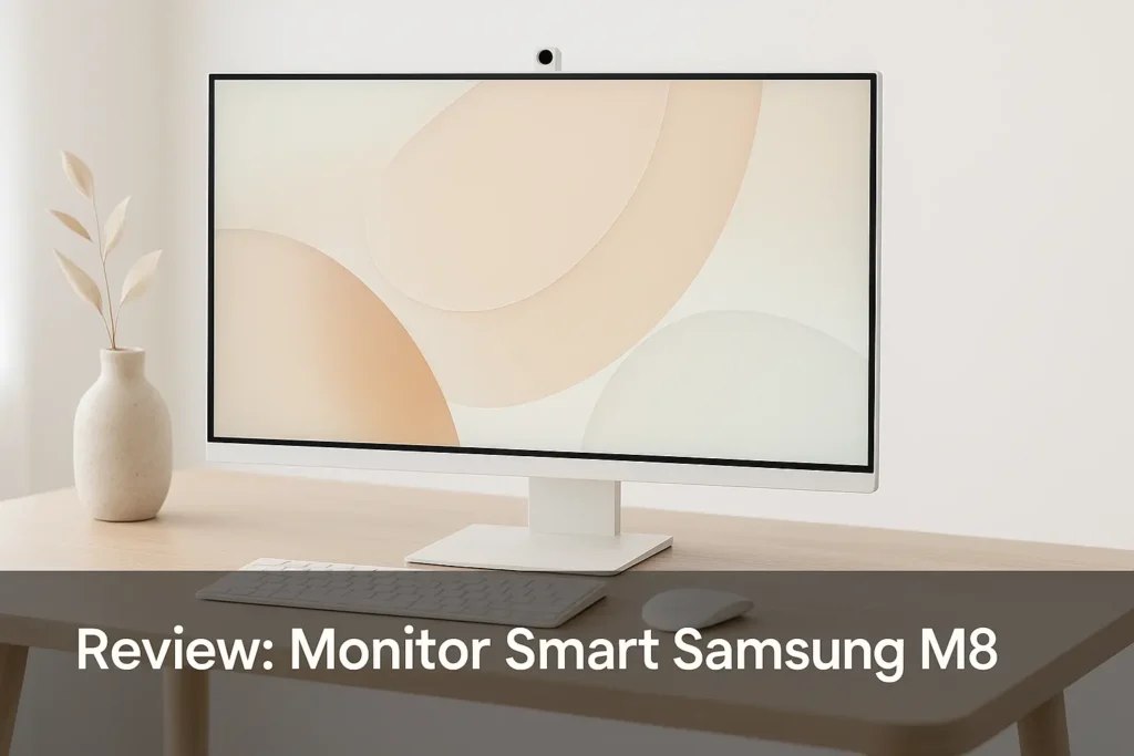 Samsung M8 32": produtividade e estilo smart