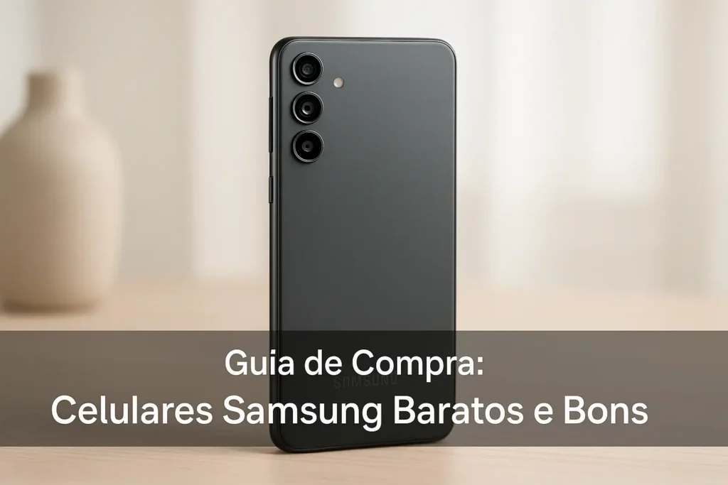Guia de Compra: 5 Celulares Samsung Baratos e Bons com Estoque no Brasil