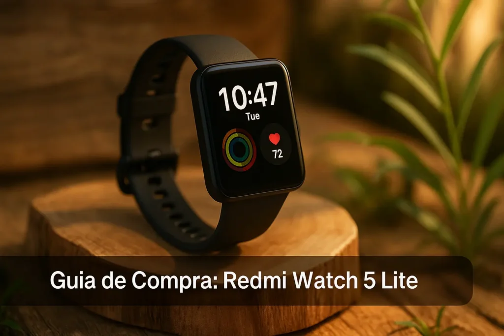5 Melhores Redmi Watch 5 Lite para o Dia a Dia