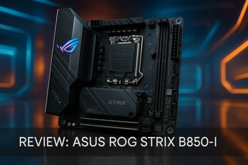 ASUS ROG STRIX B850-I GAMING WIFI: análise completa e sem filtros