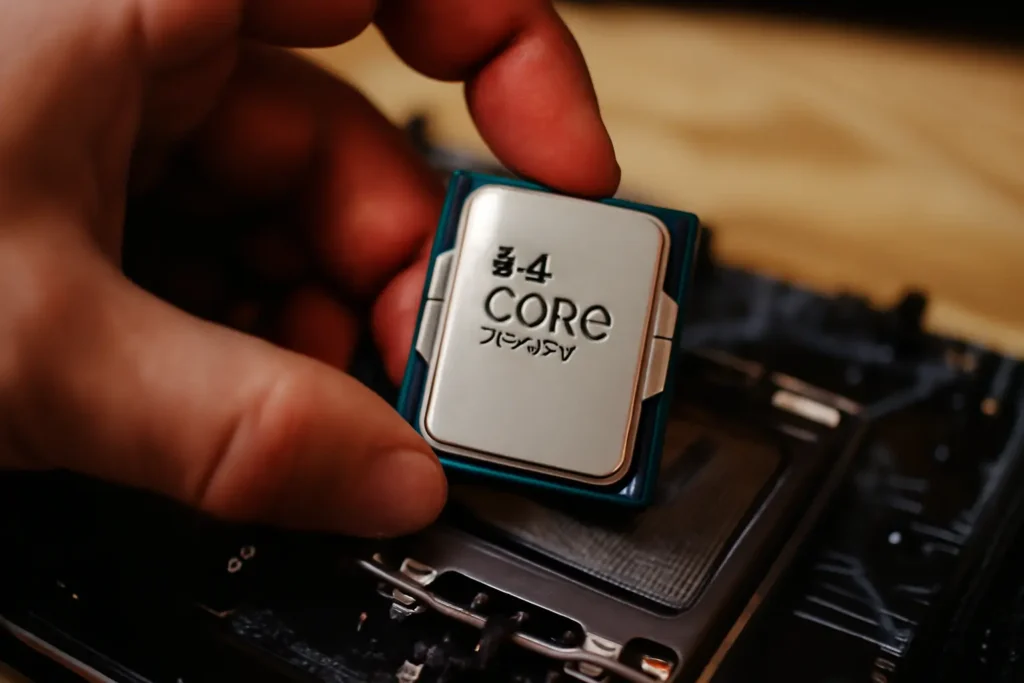 Foto feita durante o review Processador Intel Core i7 12700K