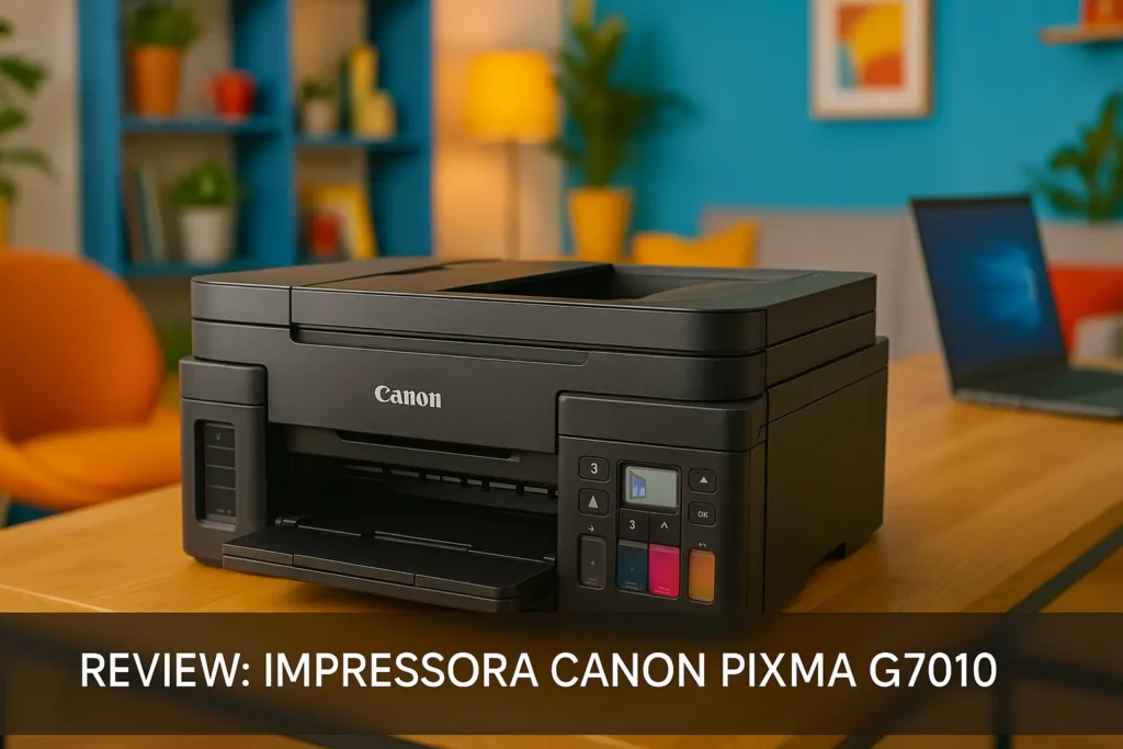 Impressora Canon Pixma G7010 surpreende nos testes