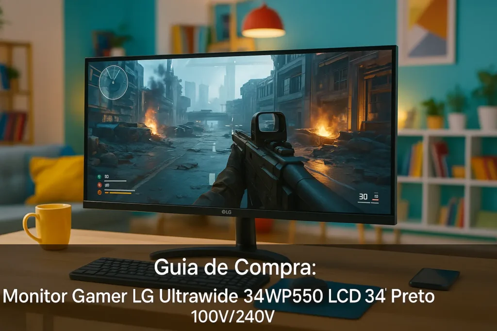 5 Melhores Monitores Gamer LG Ultrawide 34” para 2025