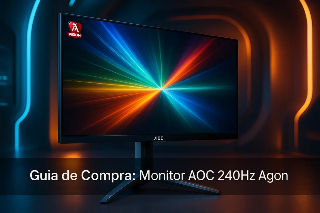 5 Melhores Monitor AOC 240Hz Agon para Quem Busca Imersão