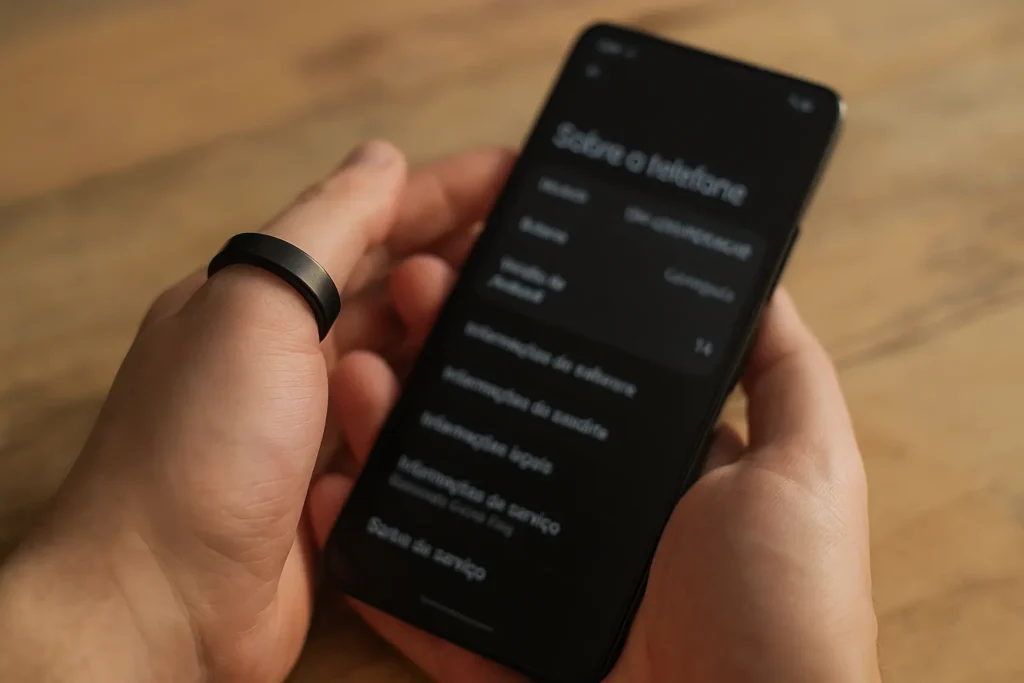 Hands-On: testando SAMSUNG Anel Galaxy tamanho 13