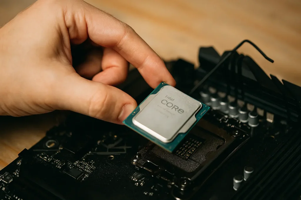 Foto real Processador Intel Core I7-13700F