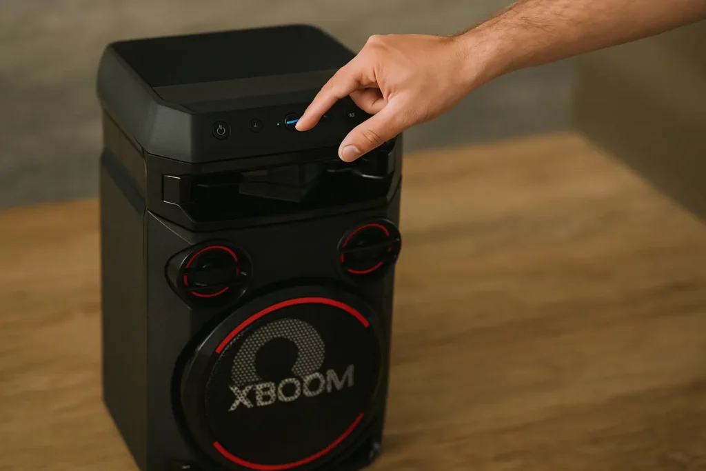 Unboxing Caixa Acústica LG XBOOM RN7