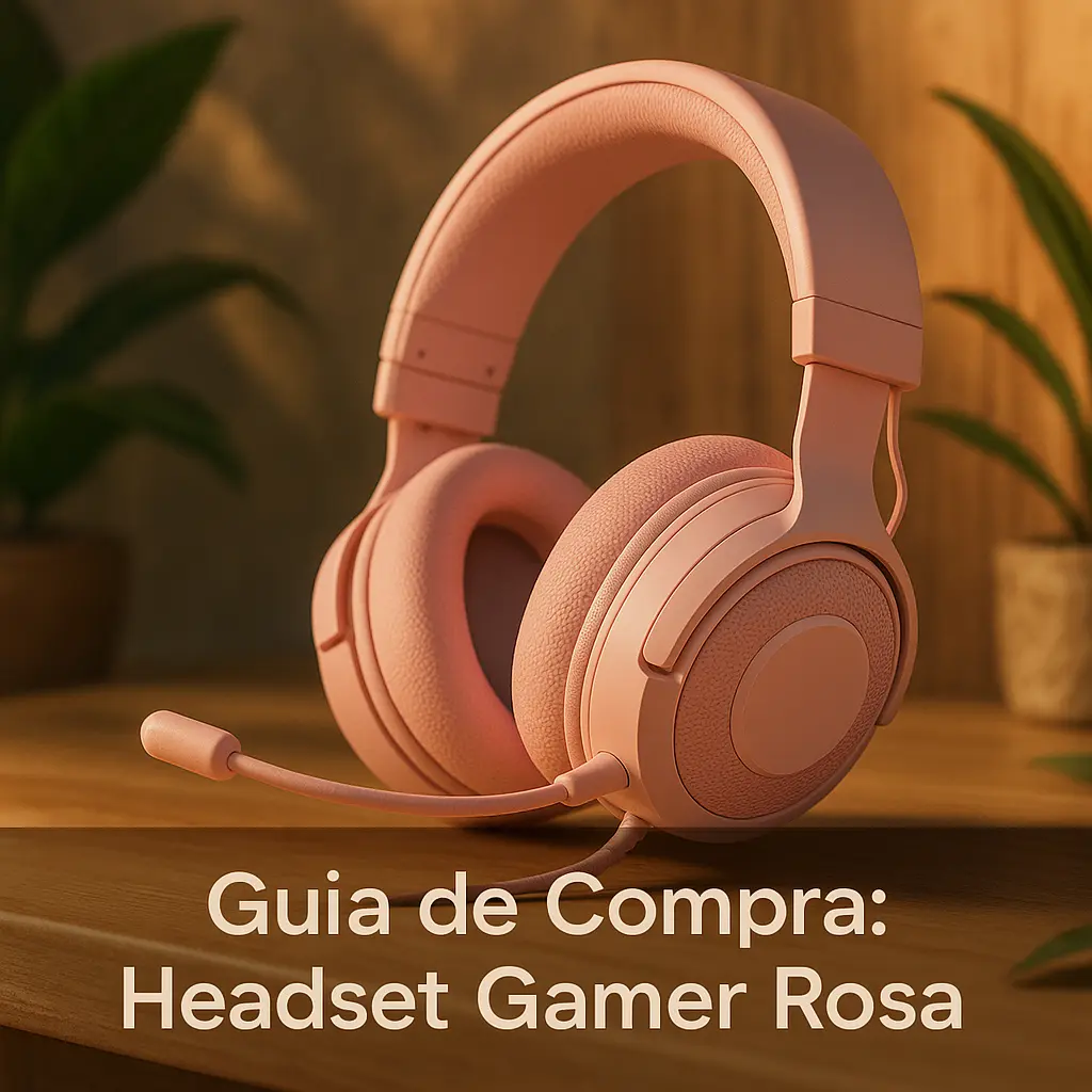 5 Melhores Headsets Gamer Rosa com Melhor Desempenho e Avaliação