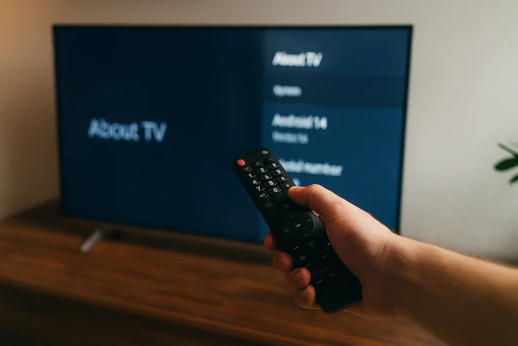 Foto real Fast Smart TV QLED 65'' Philco