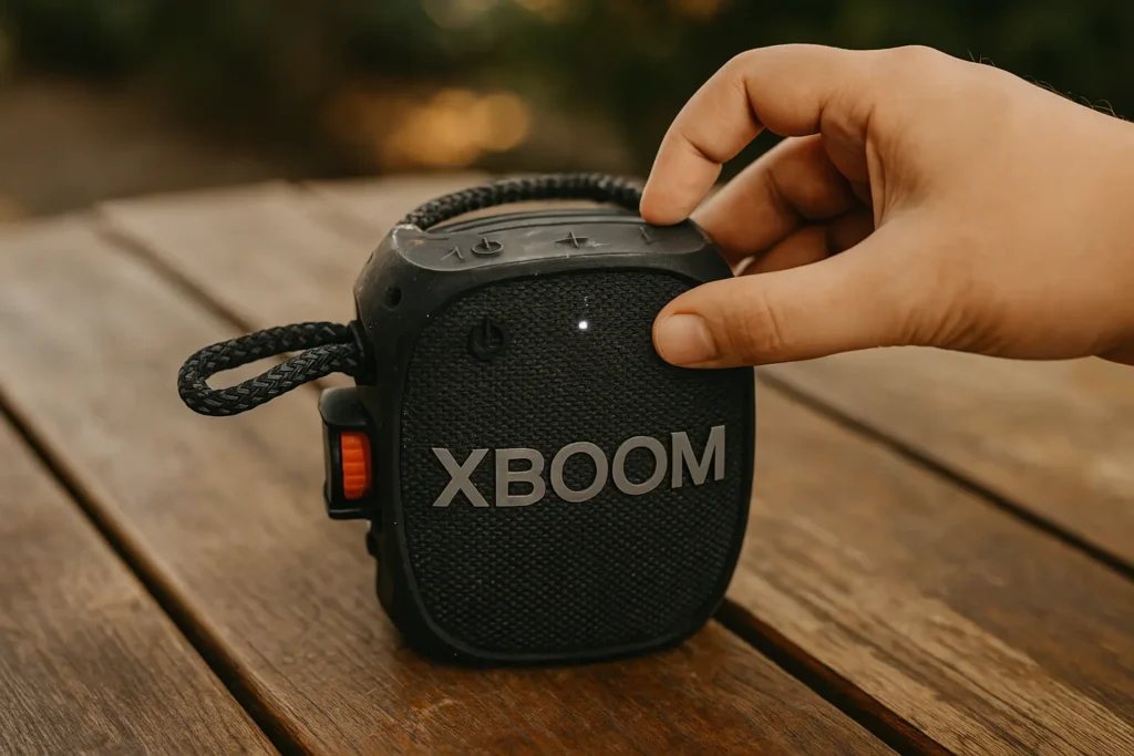 Imagem original  LG Xboom Go XG2TBK