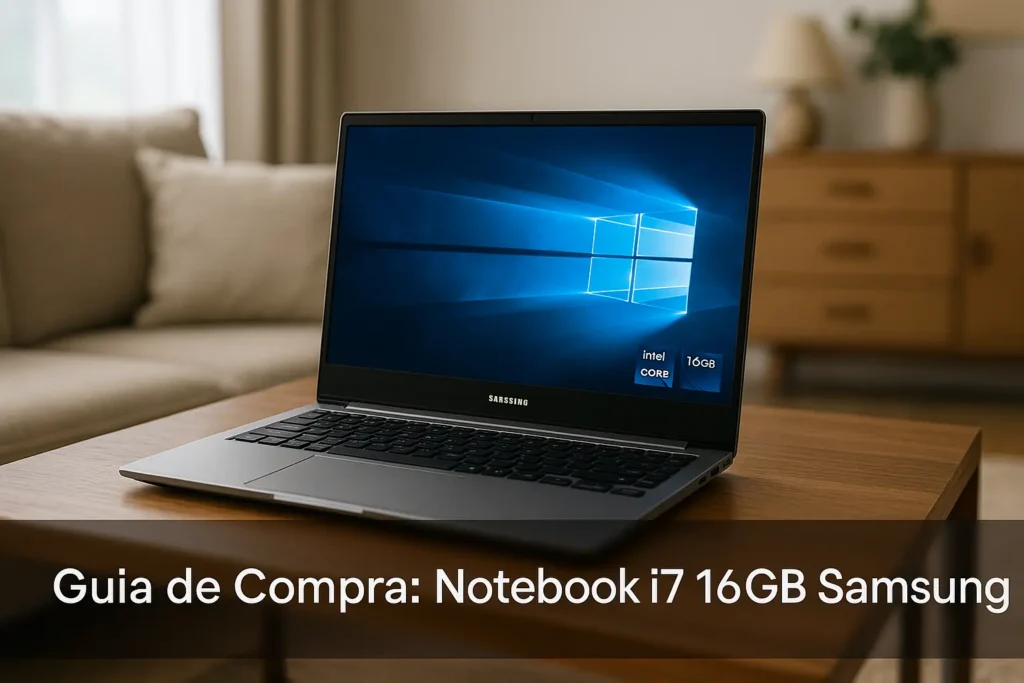 5 Melhores notebook i7 16gb Samsung