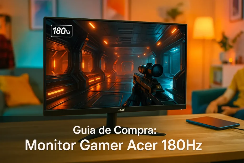 5 Melhores Monitor Gamer Acer 180Hz com Custo-Benefício Imbatível