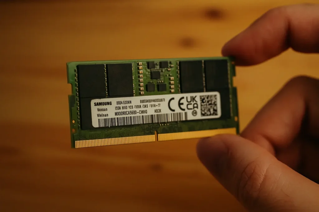 Unboxing Samsung 16GB DDR5 RAM