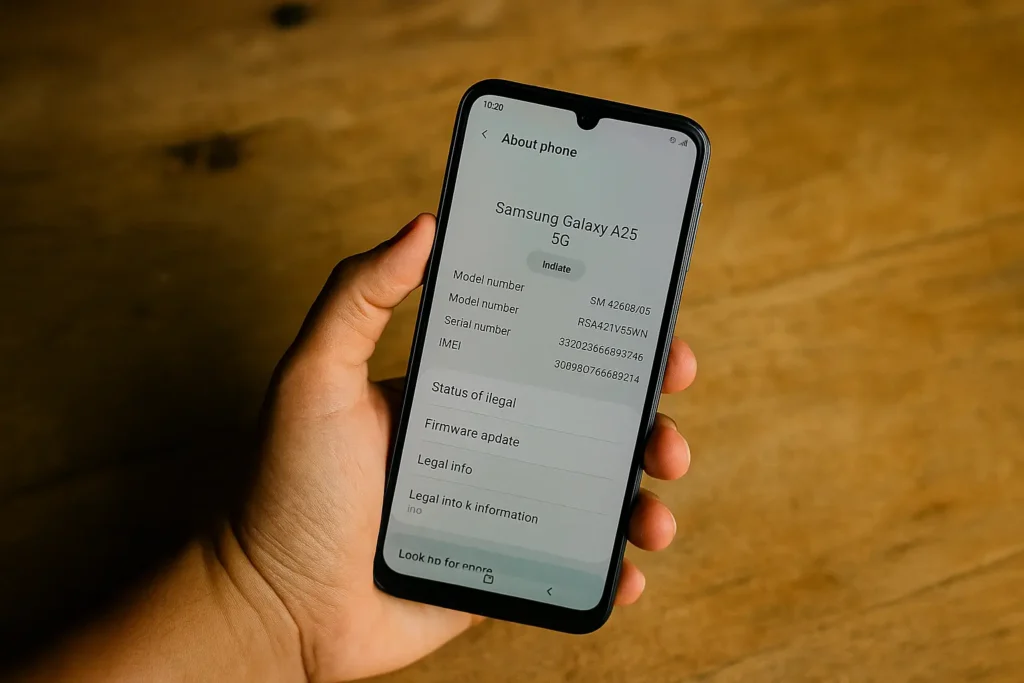 Teste prático: Samsung Galaxy A25 5G