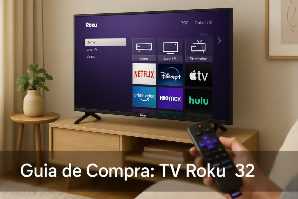 5 Melhores TV Roku 32 com Custo-Benefício Imbatível