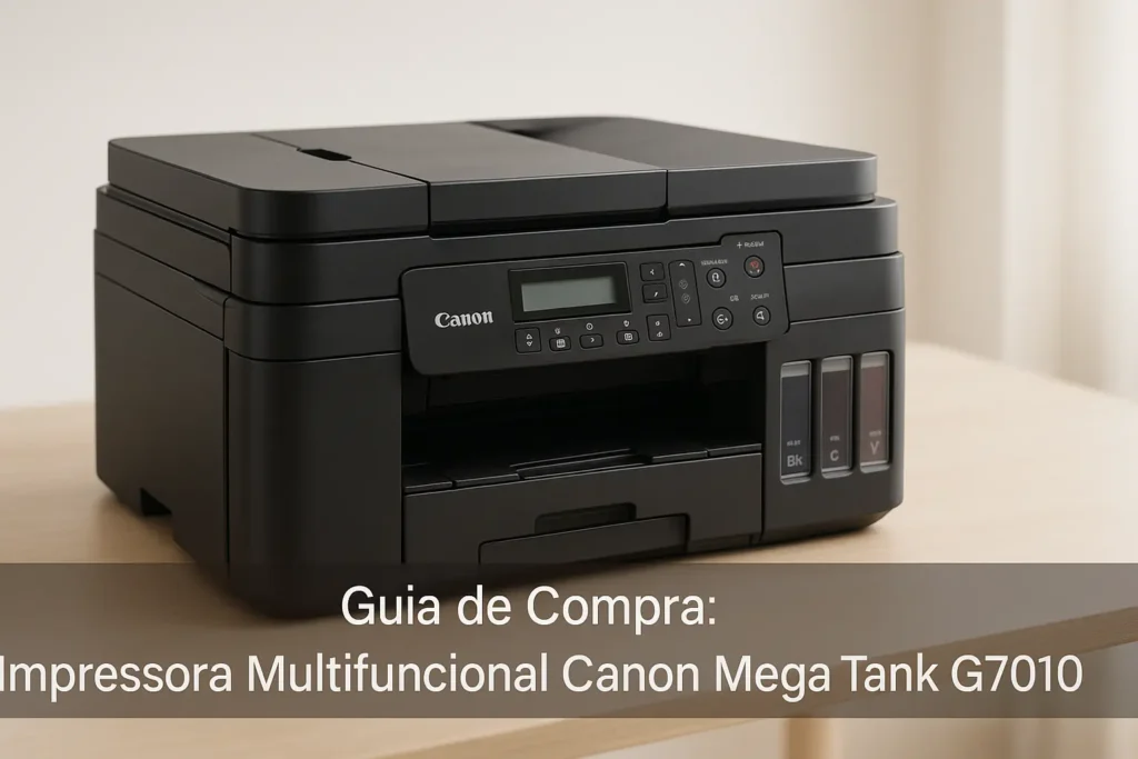 5 Melhores Impressoras Multifuncionais Canon Mega Tank G7010 com Garantia no Brasil