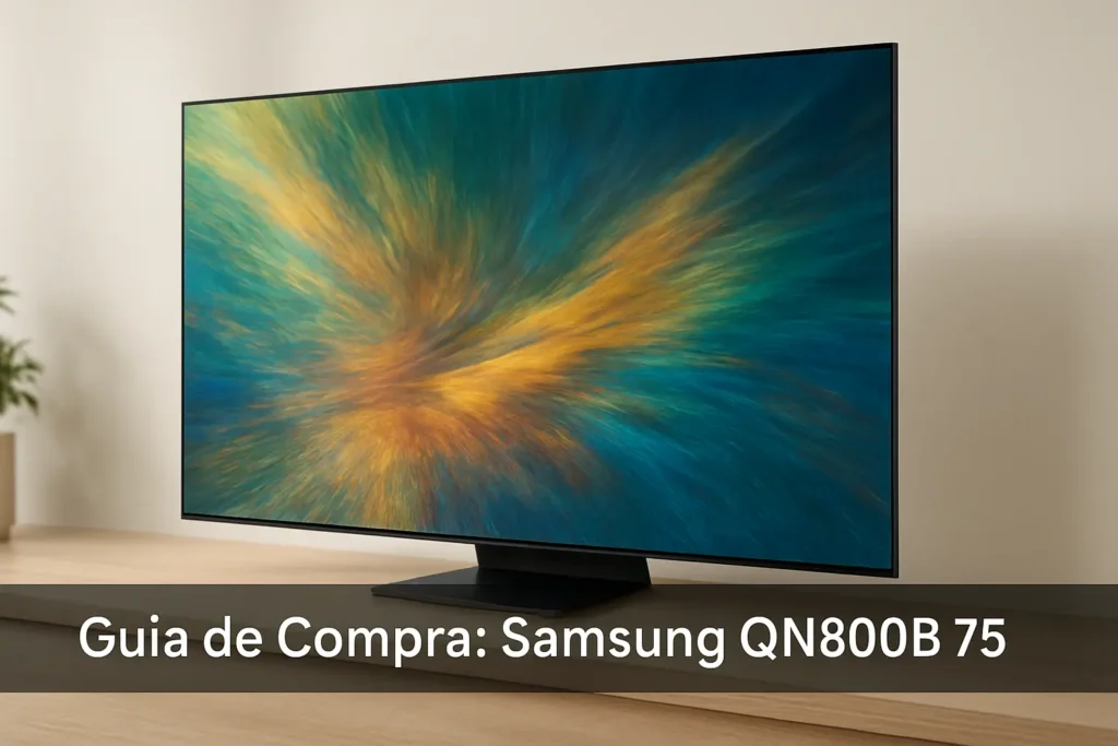 5 Melhores Samsung QN800B 75" com Alta Definição e Tecnologia AI