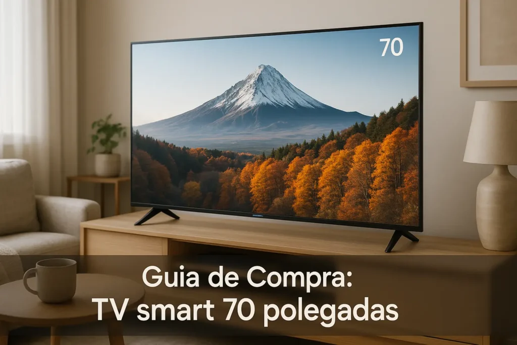 Guia de Compra: 5 Melhores TV Smart 70 Polegadas com Estoque no Brasil