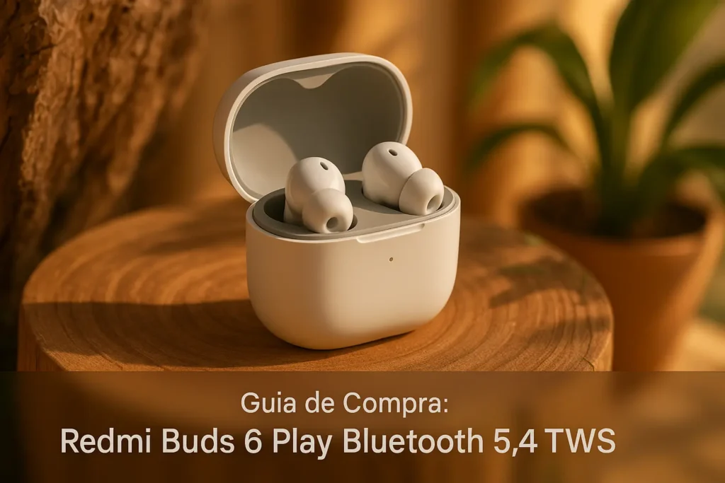 Guia de Compra: 5 Melhores Redmi Buds 6 Play Bluetooth 5.4 TWS