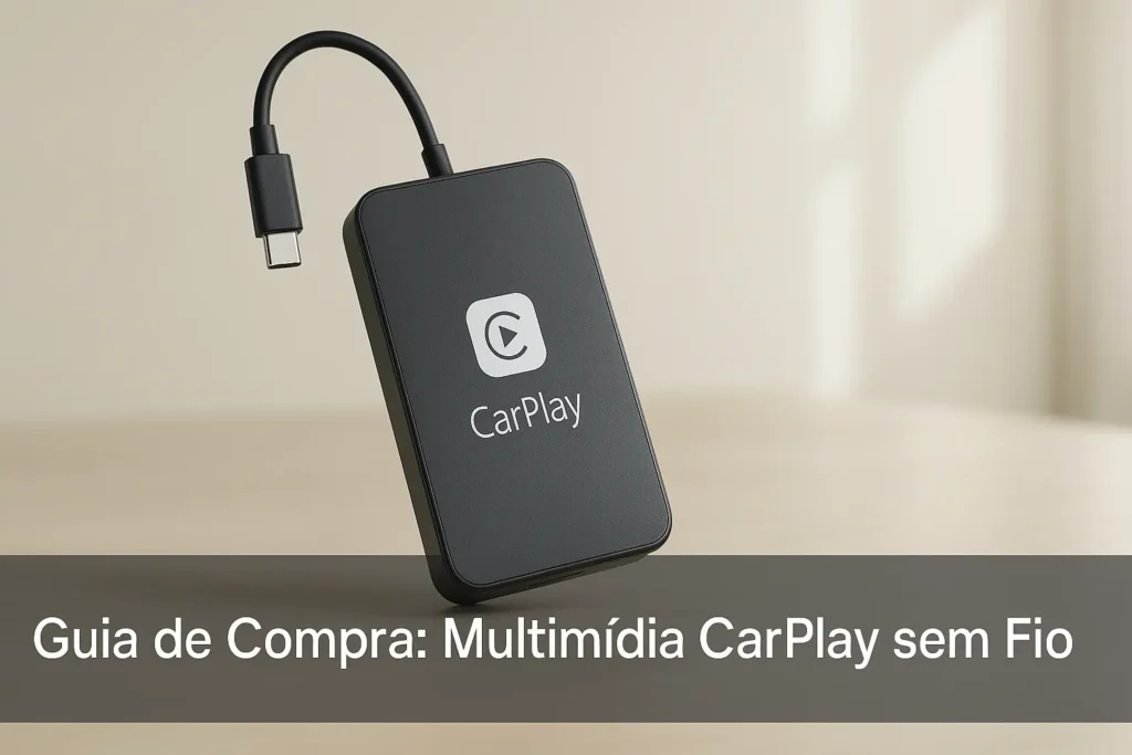 Guia de Compra: 5 Melhores Multimídia CarPlay Sem Fio