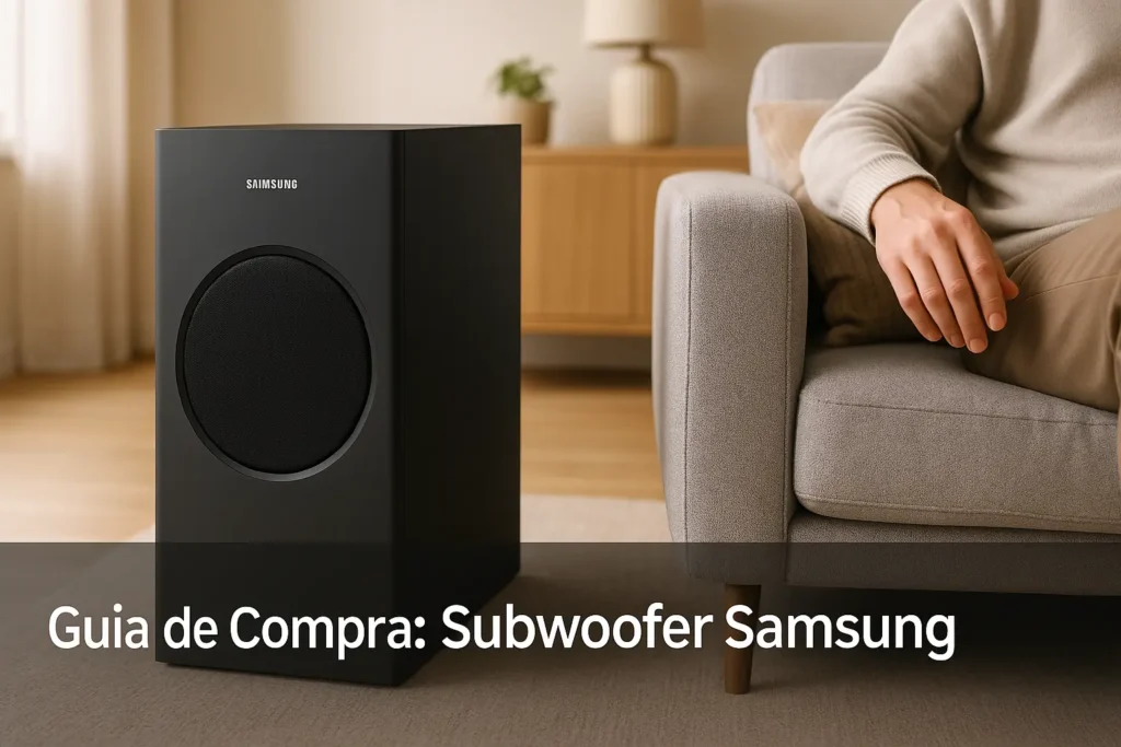 Guia de Compra: 5 Melhores Subwoofers Samsung com Graves Profundos
