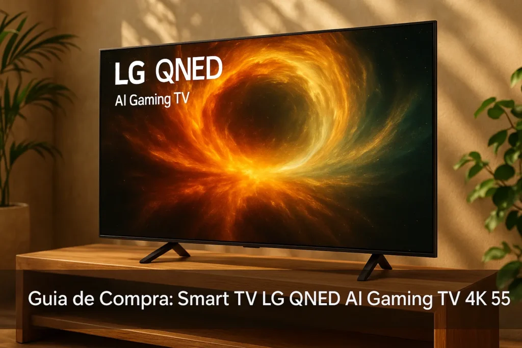 5 Melhores Smart TVs LG QNED AI Gaming 4K 55 de 2025