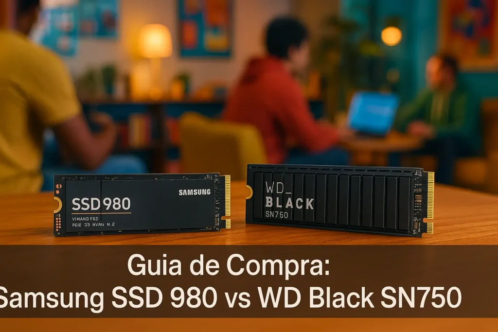 Samsung SSD 980 vs WD Black SN750: 5 Melhores SSDs NVMe para Performance