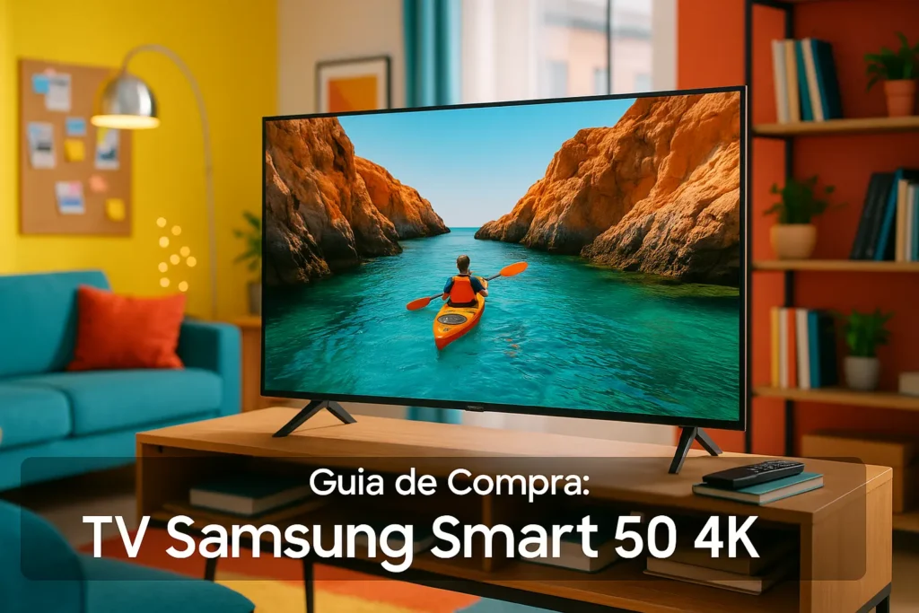 Guia de Compra: 5 Melhores TV Samsung Smart 50 4K com Estoque no Brasil