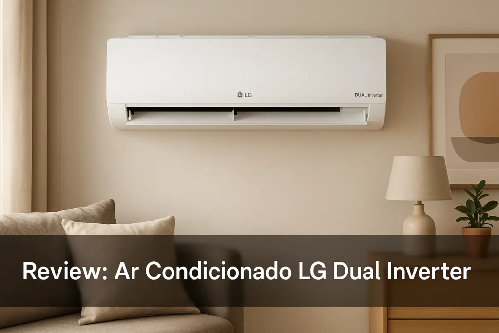 LG Dual Inverter Bi Split: potência e controle de voz