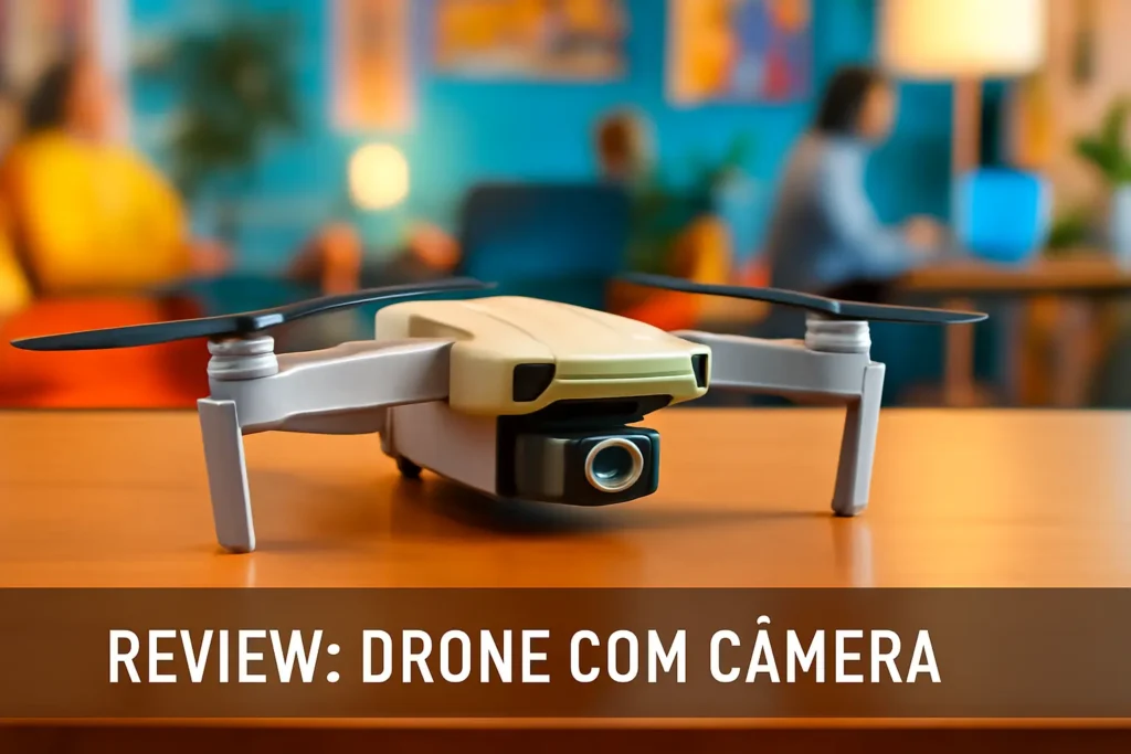 Drone com Câmera 1080P: Perfeito para Iniciantes e Crianças