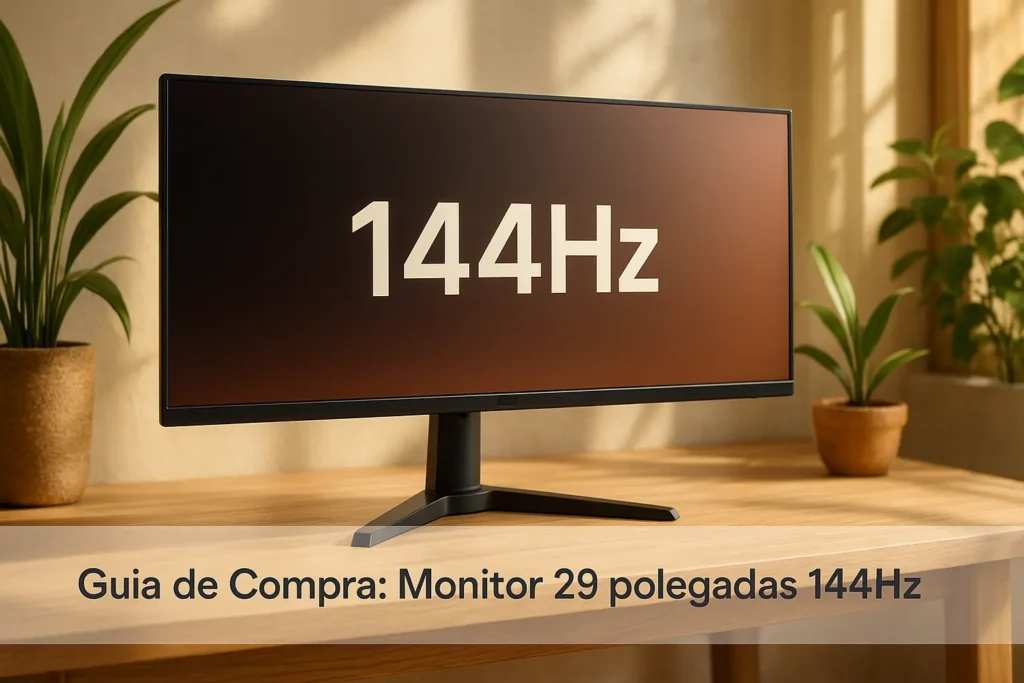Guia de Compra: 5 Melhores Monitores 29 Polegadas 144Hz para 2025