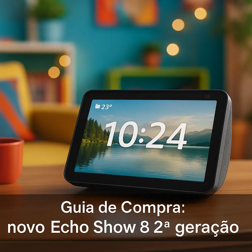 5 Melhores Novo Echo Show 8 2ª Geração com Custo-Benefício Imbatível
