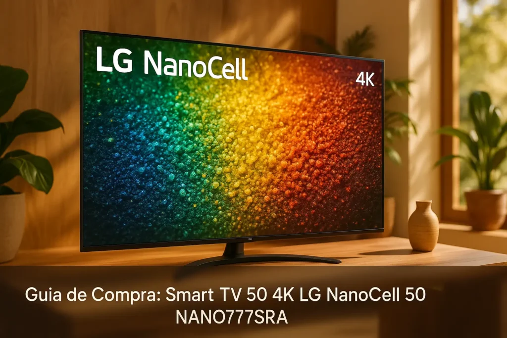 Guia de Compra: 5 Melhores Smart TV 50 4K LG NanoCell 50NANO77SRA