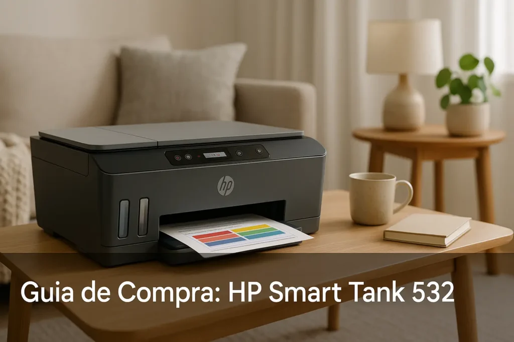 Guia de Compra: 5 Melhores HP Smart Tank 532 em 2025