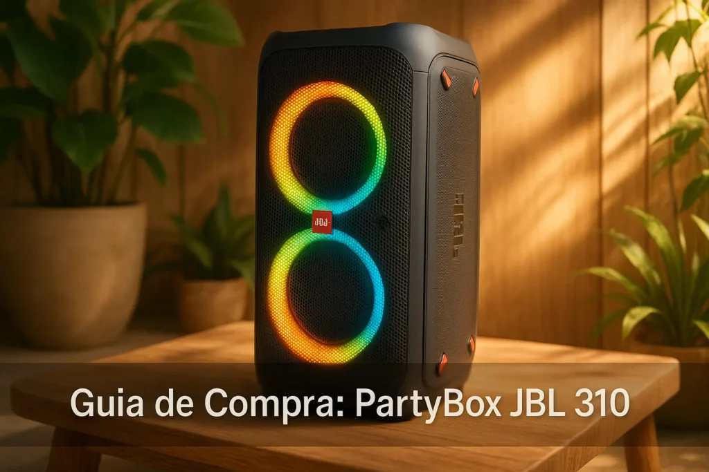 Guia de Compra: 5 Melhores Partybox JBL 310 para Agitar Qualquer Festa