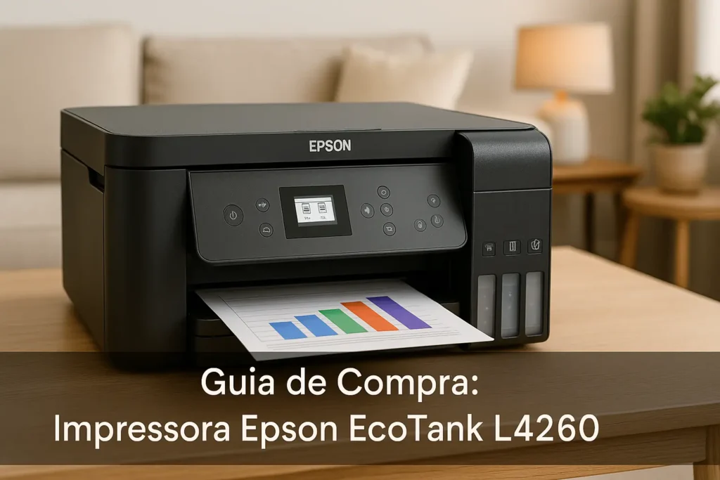 5 Melhores Impressoras Epson Multifuncionais EcoTank L4260
