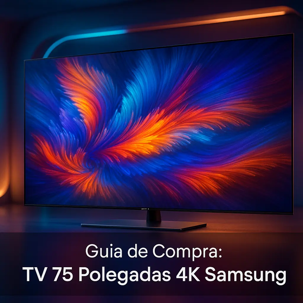 5 Melhores TV 75 polegadas 4K Samsung com Tecnologia de Ponta