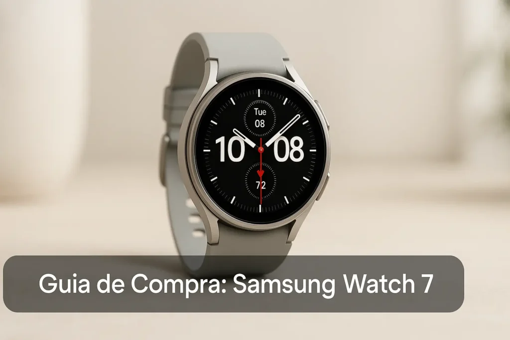 5 Melhores Samsung Watch 7 Mais Vendidos no Brasil